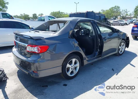 2012 Toyota Corolla S z USA, uszkodzony, nr VIN 5YFBU4EE9CP034375